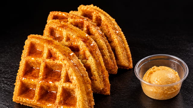 Cornbred Waffle.
