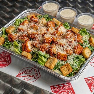 Hot Chicken Caesar Salad Platter